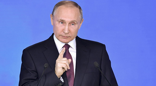 Russian President Vladimir Putin